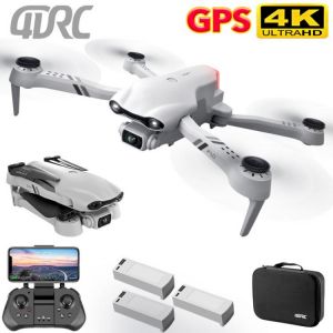 4DRC חדש 4K HD Dual מצלמה GPS 5G WIFI רחב זווית FPV בזמן אמת שידור RC מרחק 2km מקצועי Drone 