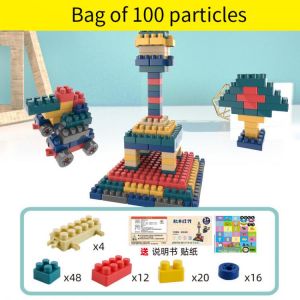 100 חלקי לגו - משחקי הרכבה